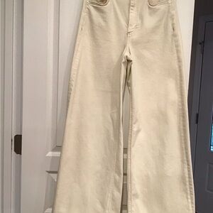 rag & bone Cream Flare Jeans SZ 27